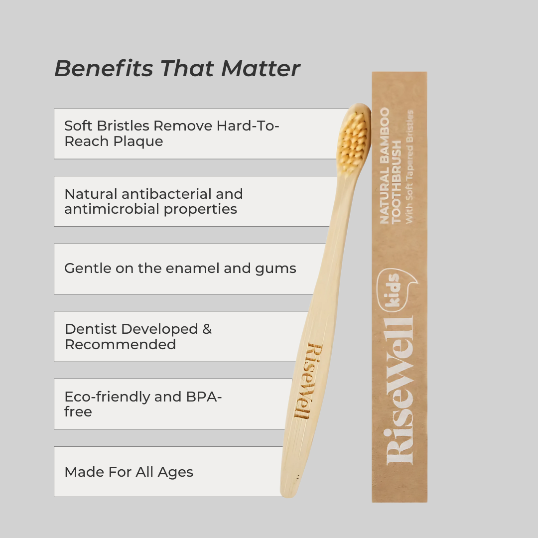 Kids Bamboo Toothbrush