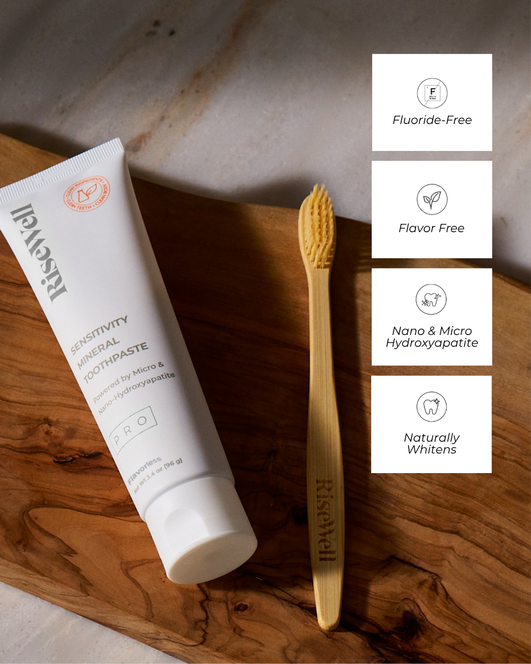 PRO Hydroxyapatite Toothpaste (Flavorless)