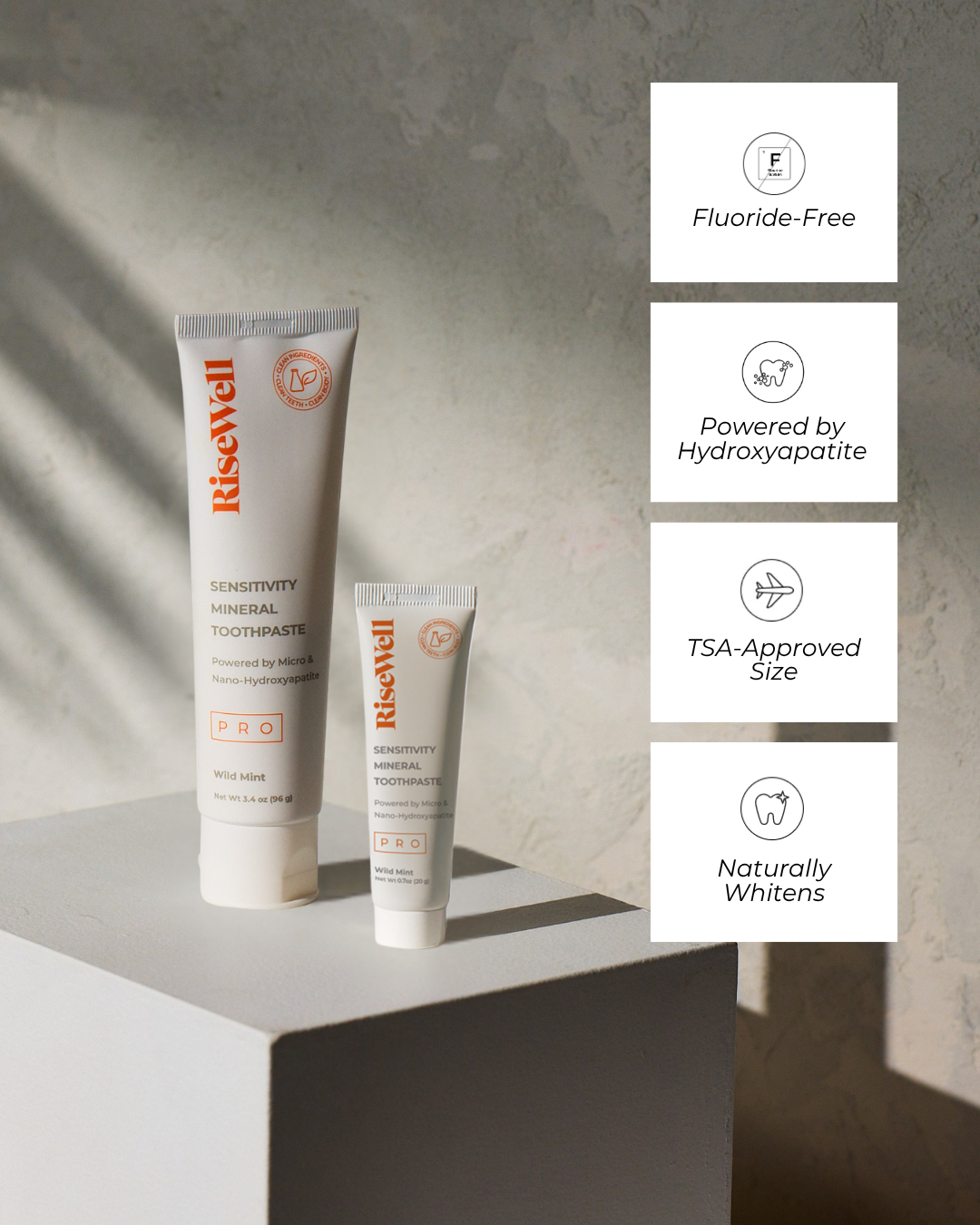 Travel PRO Mineral Toothpaste