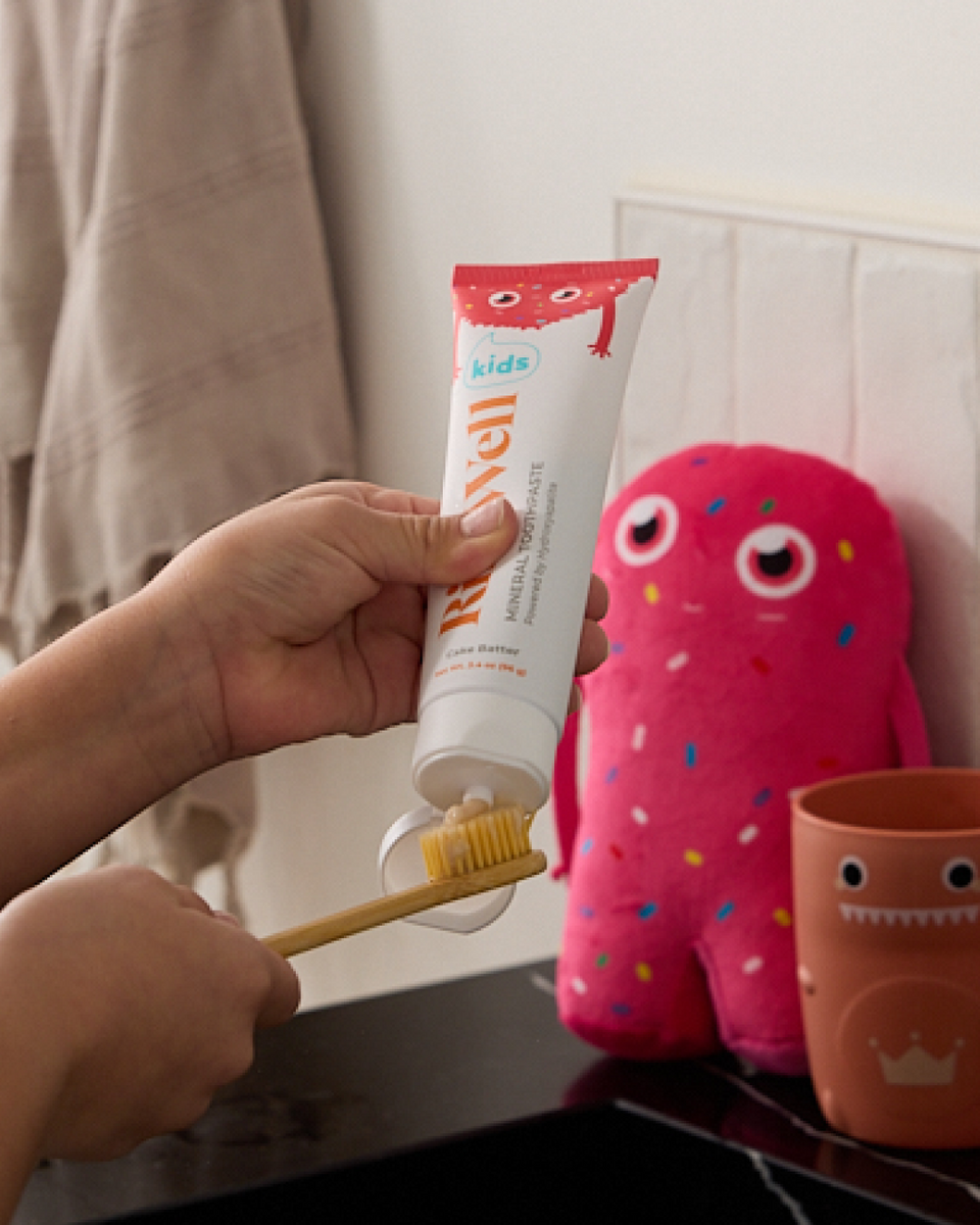 Natural Kids Toothpaste | Birthday Cake Toothpaste | RiseWell