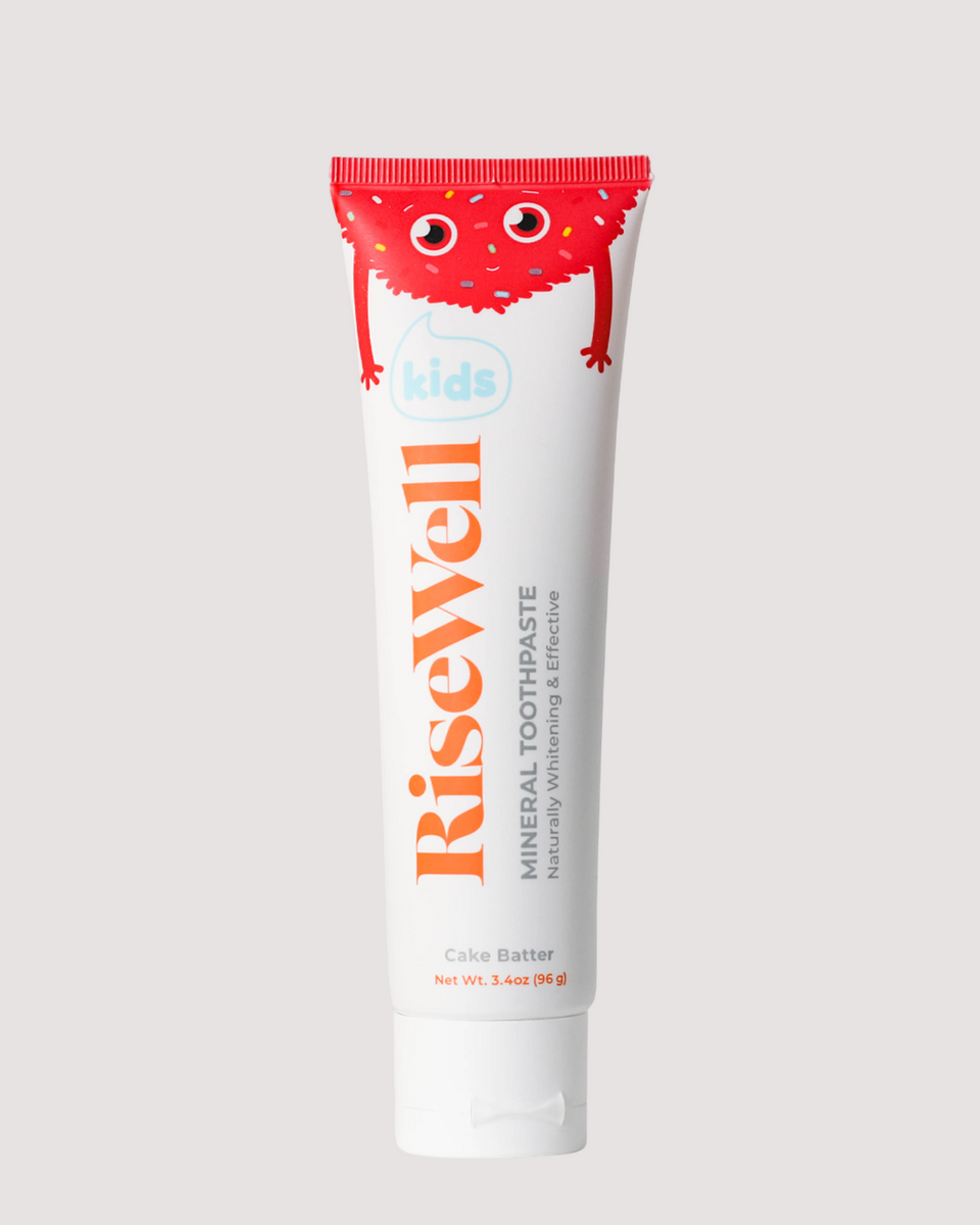 Natural Kids Toothpaste | Birthday Cake Toothpaste | RiseWell