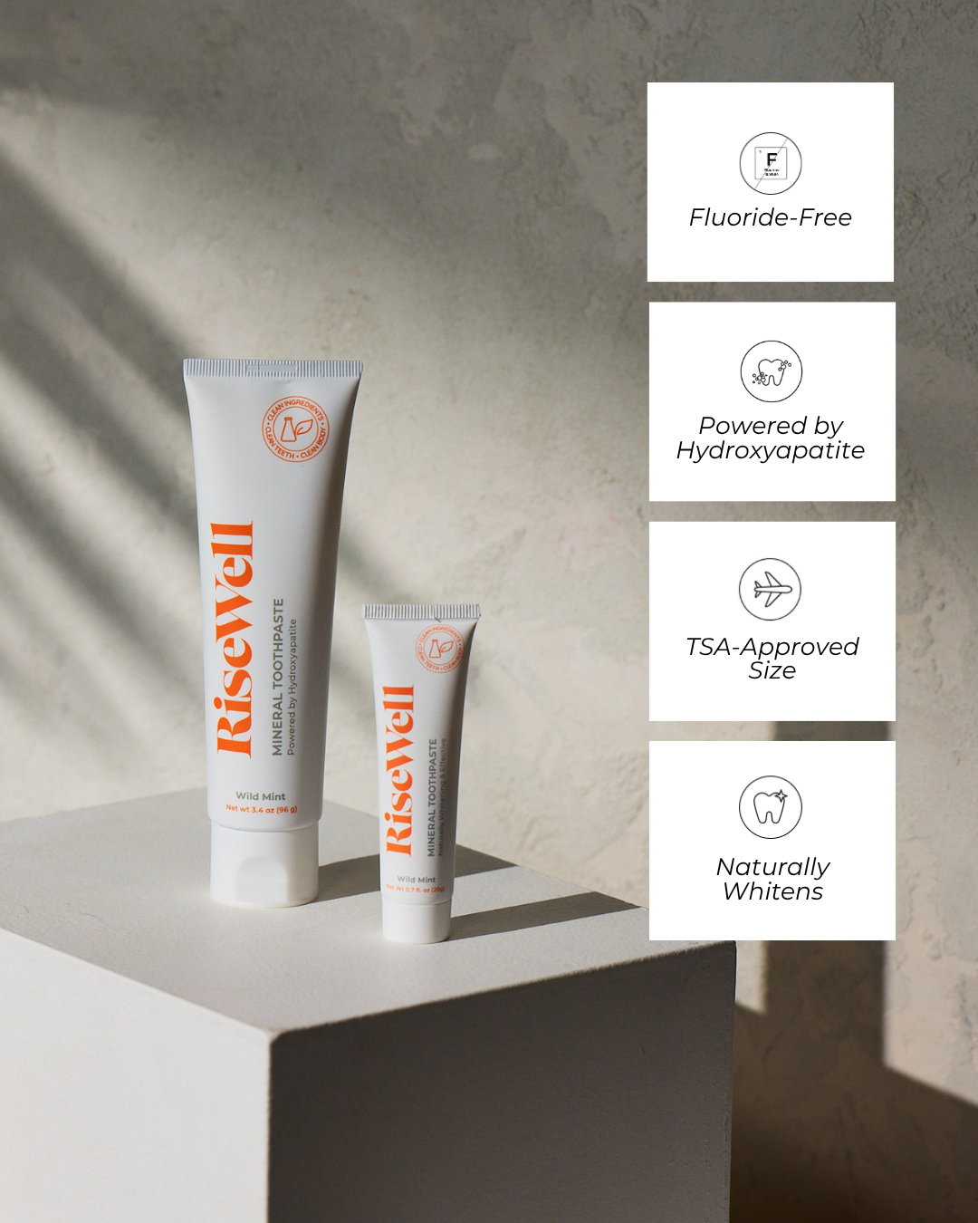Travel Hydroxyapatite Toothpaste